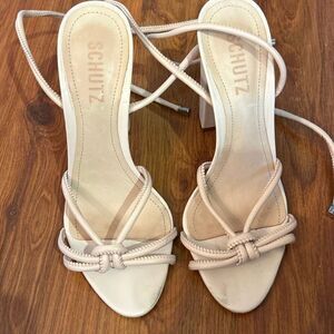 SCHULTZ Leopard studded heels Made in Brazil  7